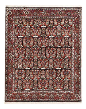 Perzisch tapijt - Bijar - 248 x 208 cm - roest