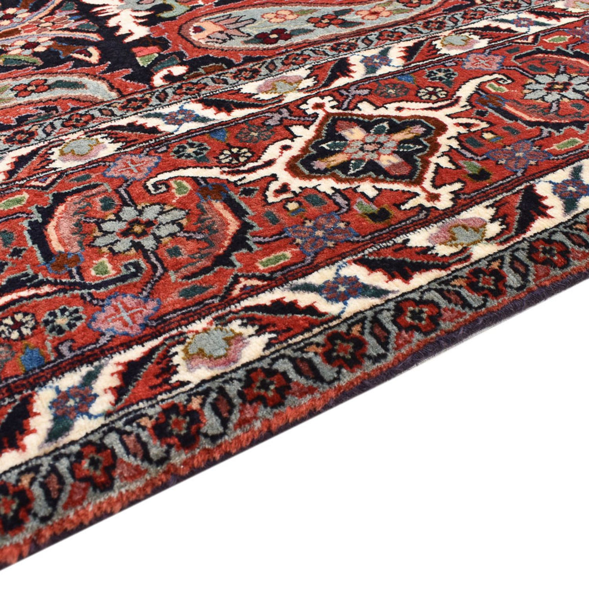 Perzisch tapijt - Bijar - 248 x 208 cm - roest