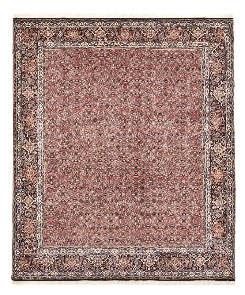 Perzisch tapijt - Bijar - 244 x 204 cm - roest