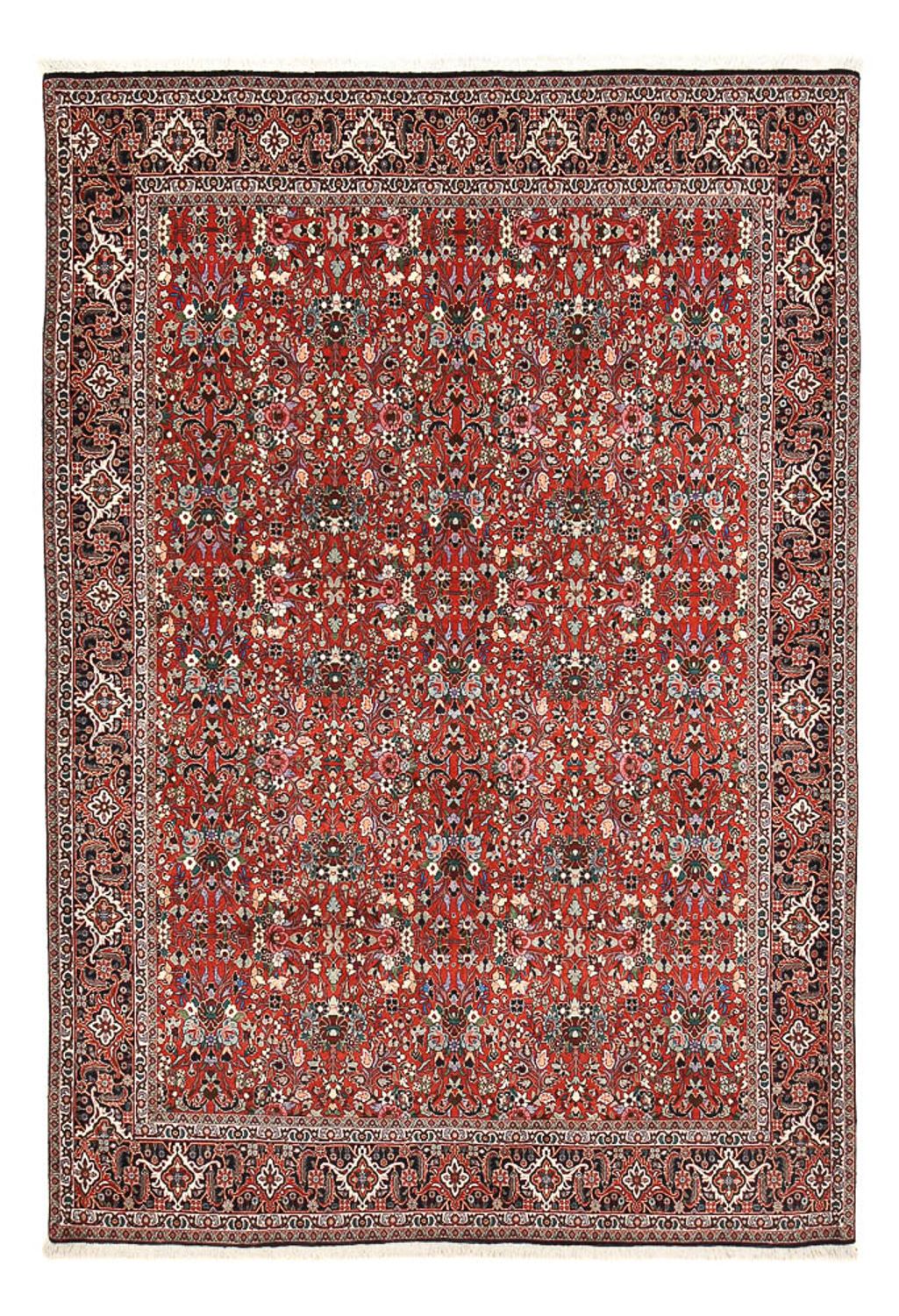 Perzisch tapijt - Bijar - 297 x 206 cm - rood