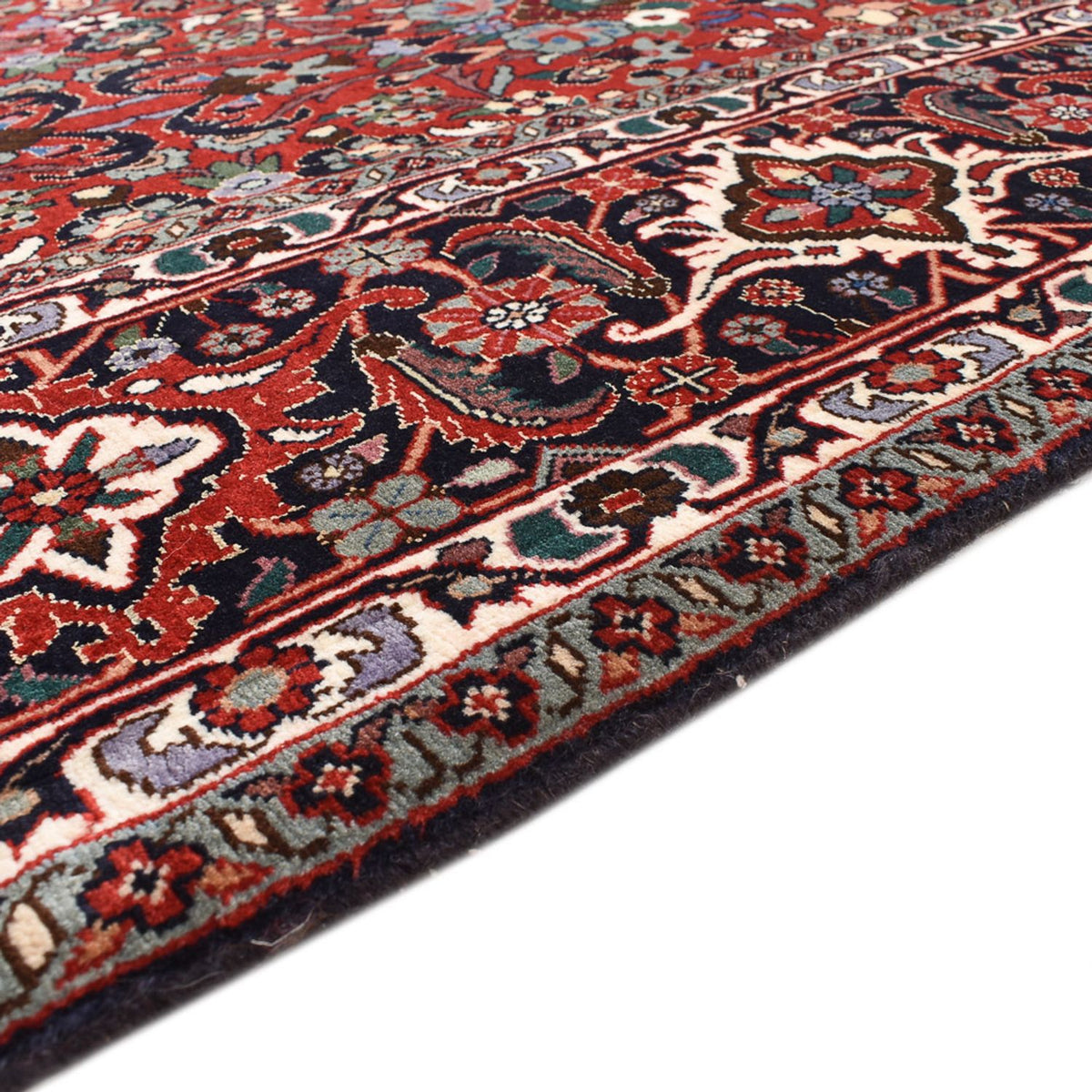 Perzisch tapijt - Bijar - 297 x 206 cm - rood
