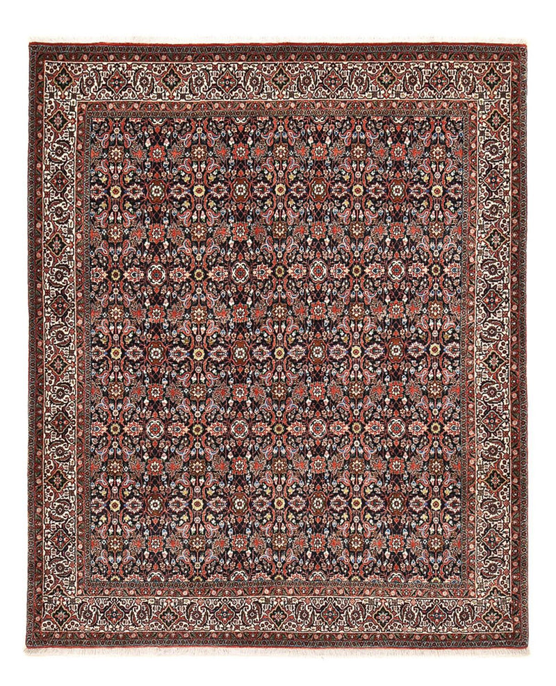 Perzisch tapijt - Bijar - 250 x 203 cm - roest