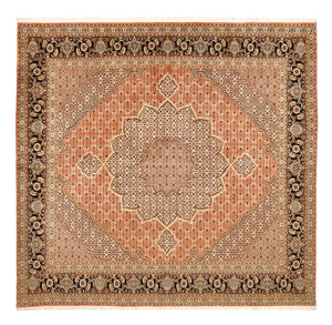 Perzisch tapijt - Tabriz - Royal vierkant  - 253 x 245 cm - donker beige