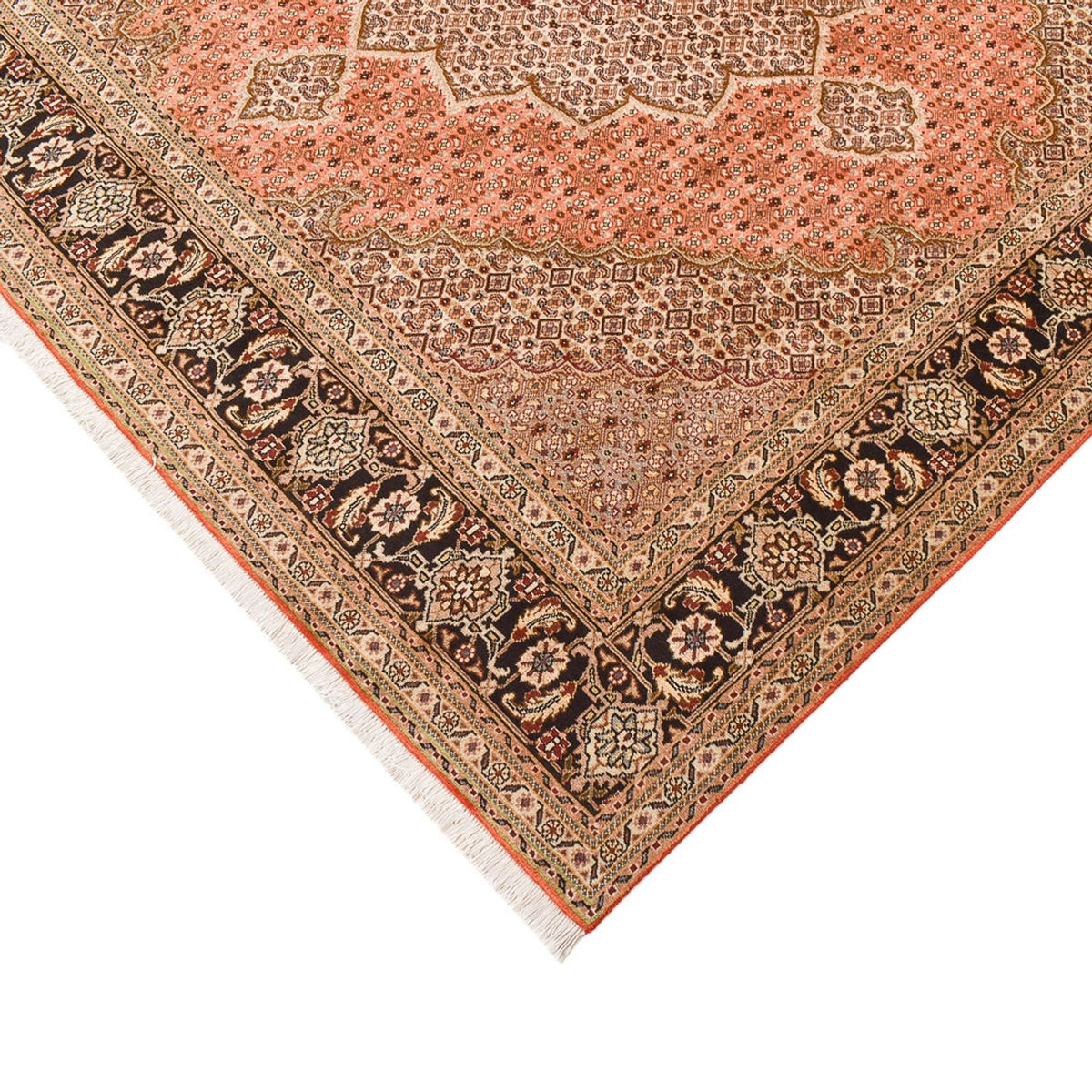 Perzisch tapijt - Tabriz - Royal vierkant  - 253 x 245 cm - donker beige