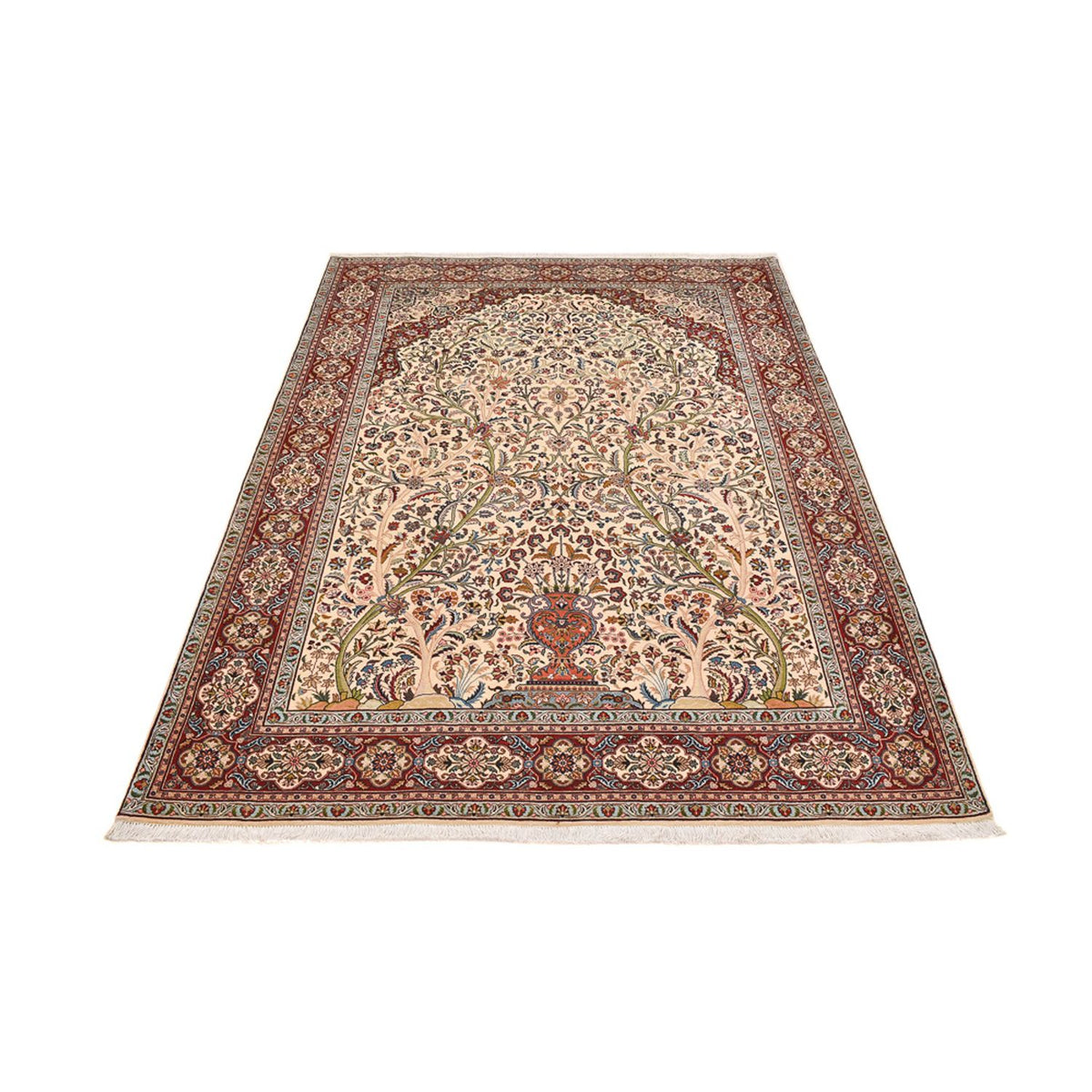 Perzisch tapijt - Tabriz - Royal - 250 x 177 cm - zand