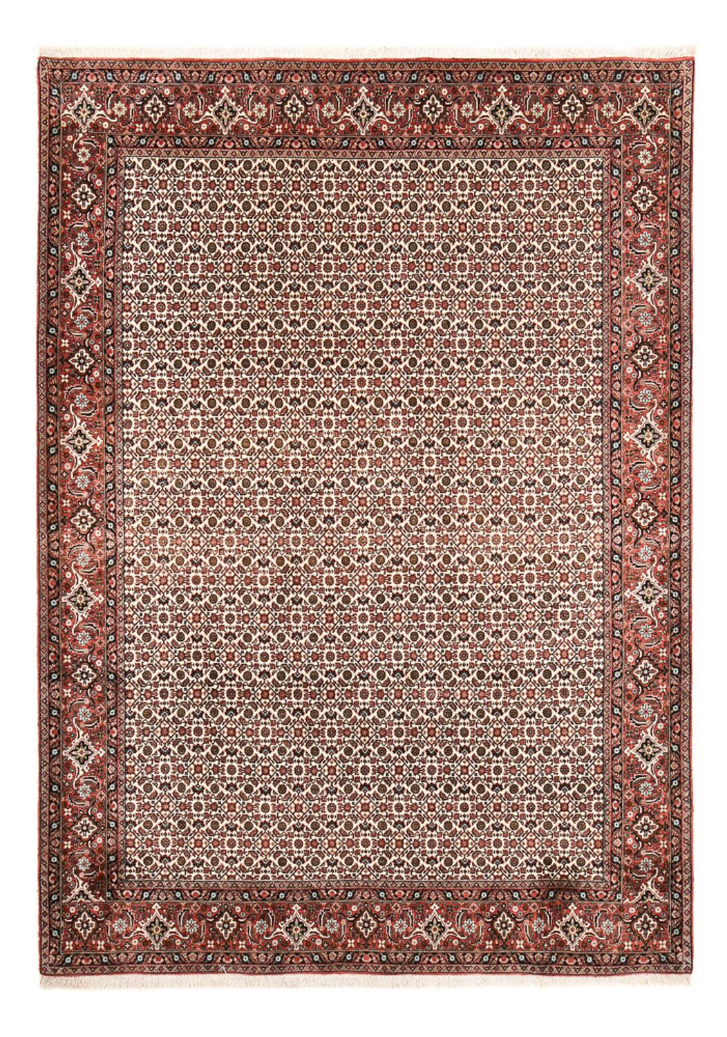 Perzisch tapijt - Bijar - 292 x 207 cm - roest