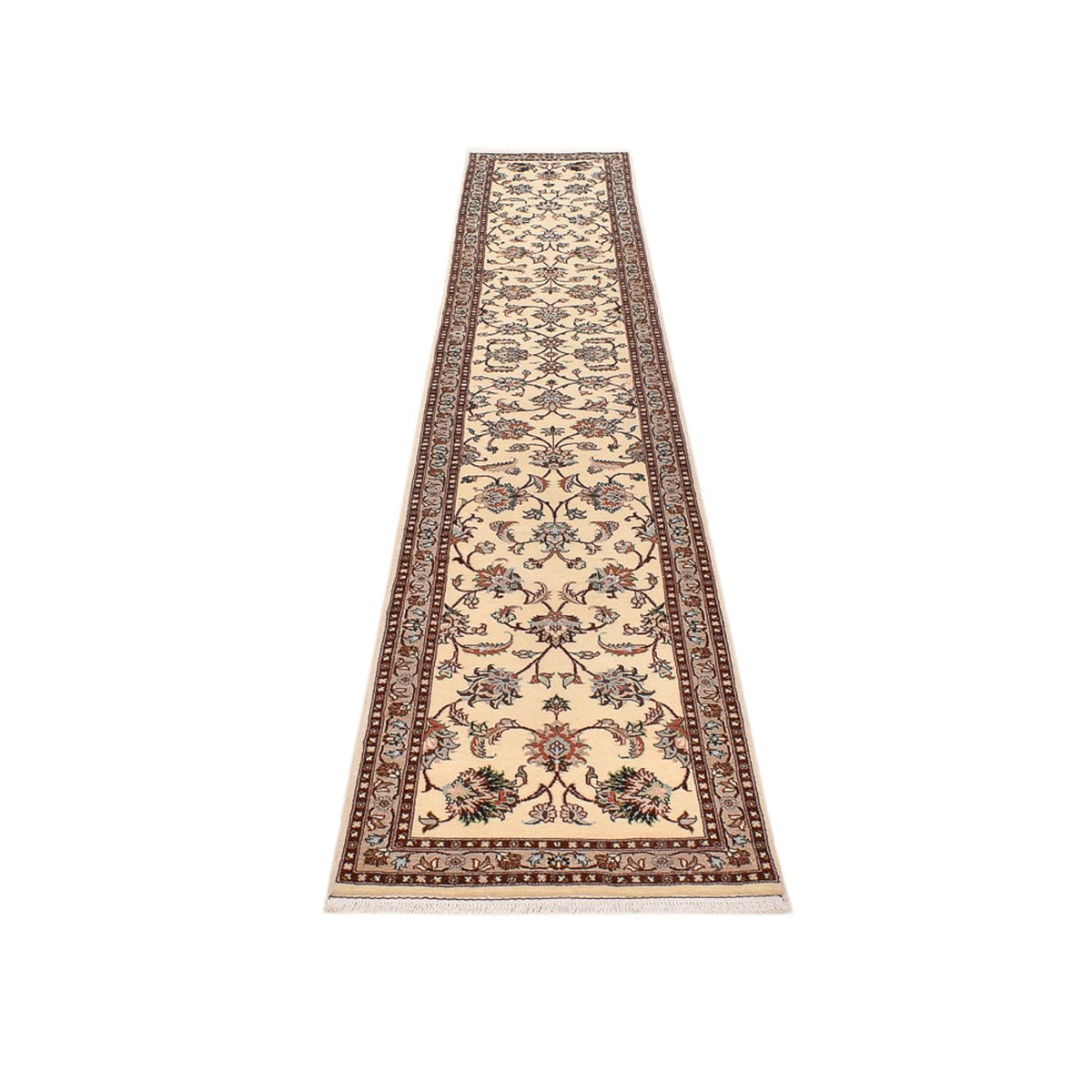Loper Perzisch tapijt - Klassiek - 405 x 70 cm - beige