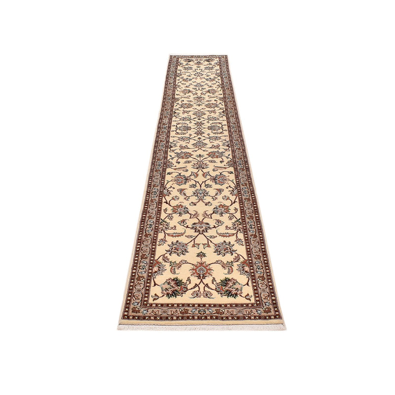 Loper Perzisch tapijt - Klassiek - 405 x 70 cm - beige