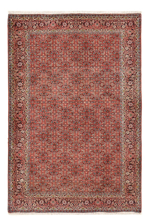 Perzisch tapijt - Bijar - 195 x 132 cm - donkerrood