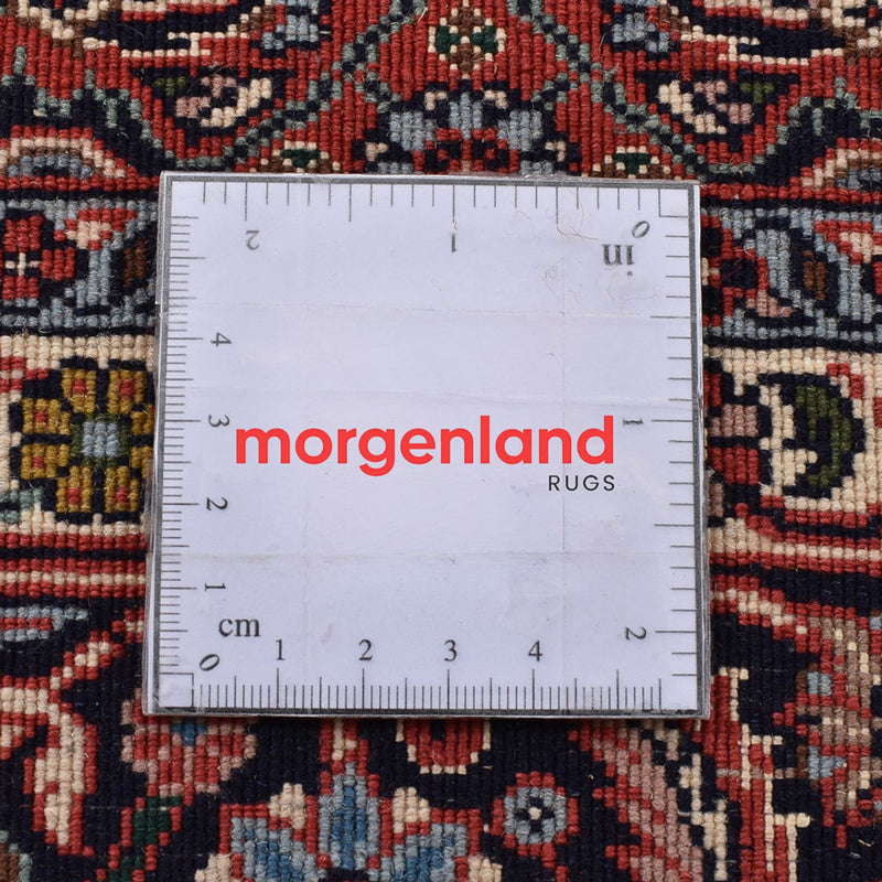 Perzisch tapijt - Bijar - 195 x 132 cm - donkerrood