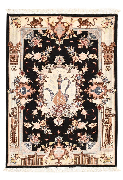 Tabriz - 50 Raj Tapijt 60x90cm - Perzisch tapijt