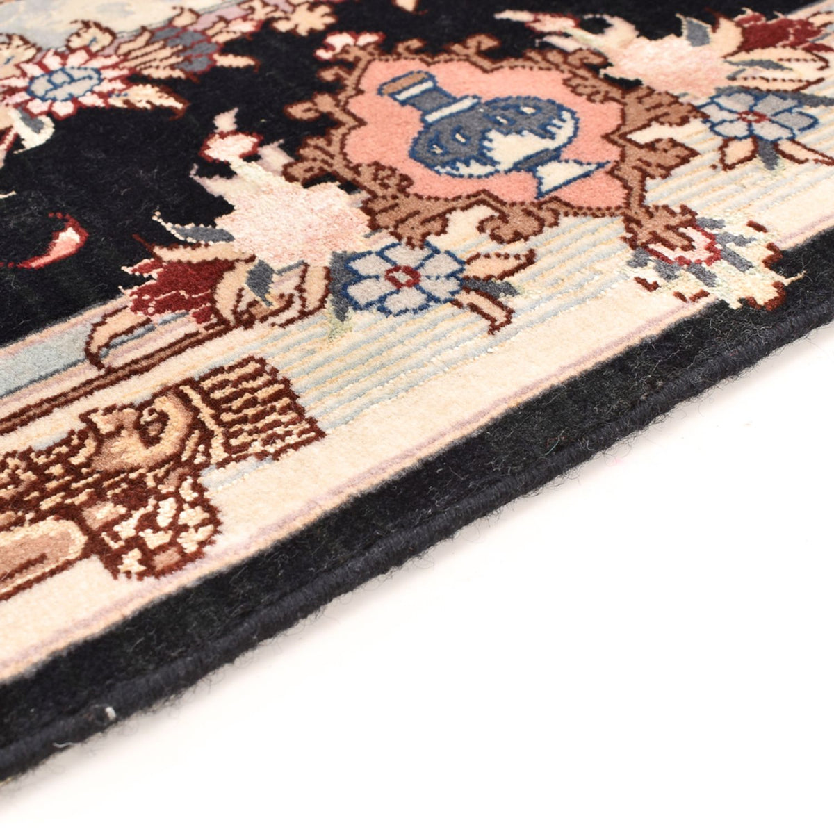 Perzisch tapijt - Tabriz - Royal - 90 x 60 cm - veelkleurig