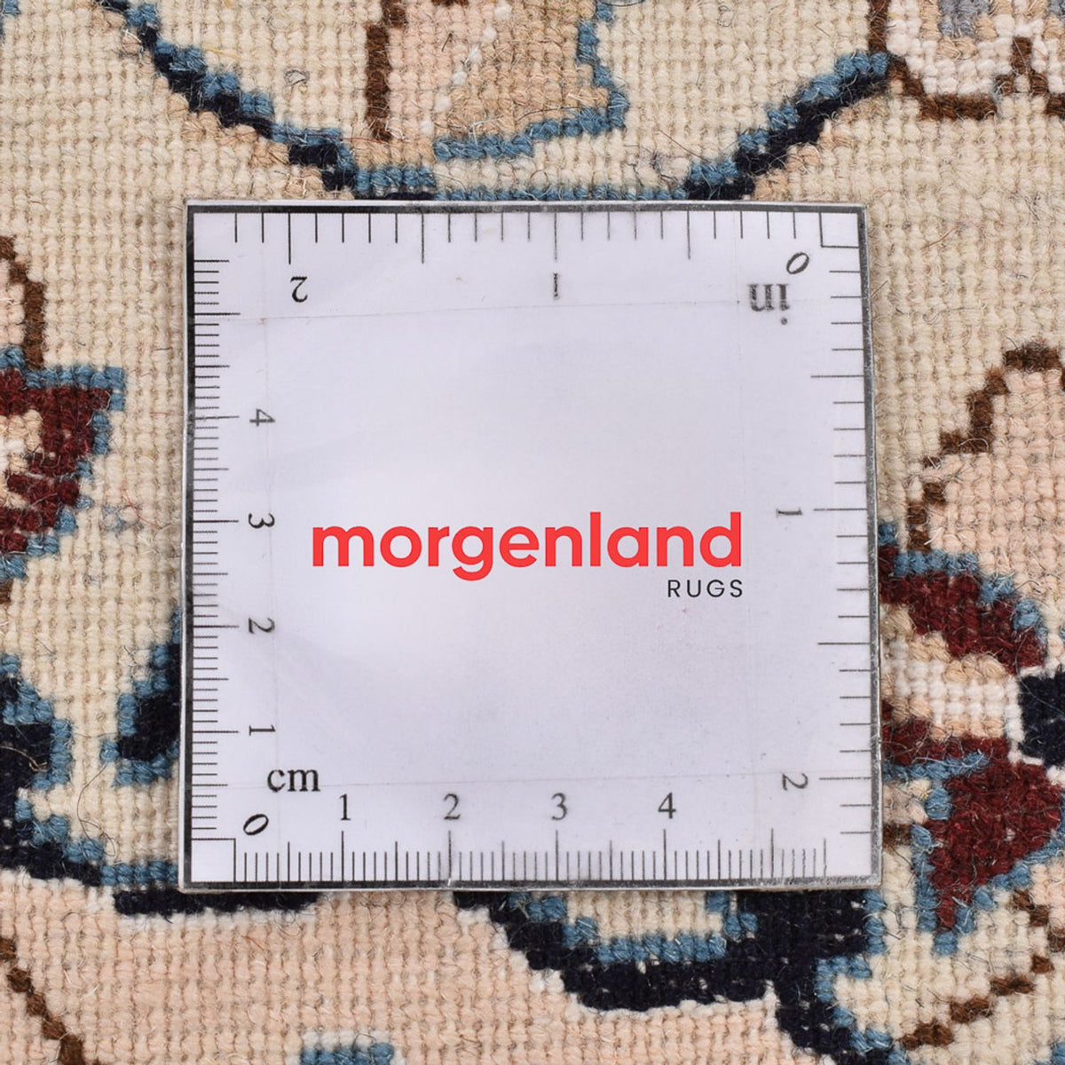 Perzisch tapijt - Nain - Koninklijk - 136 x 80 cm - beige