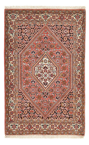 Perzisch tapijt - Bijar - 130 x 82 cm - licht rood