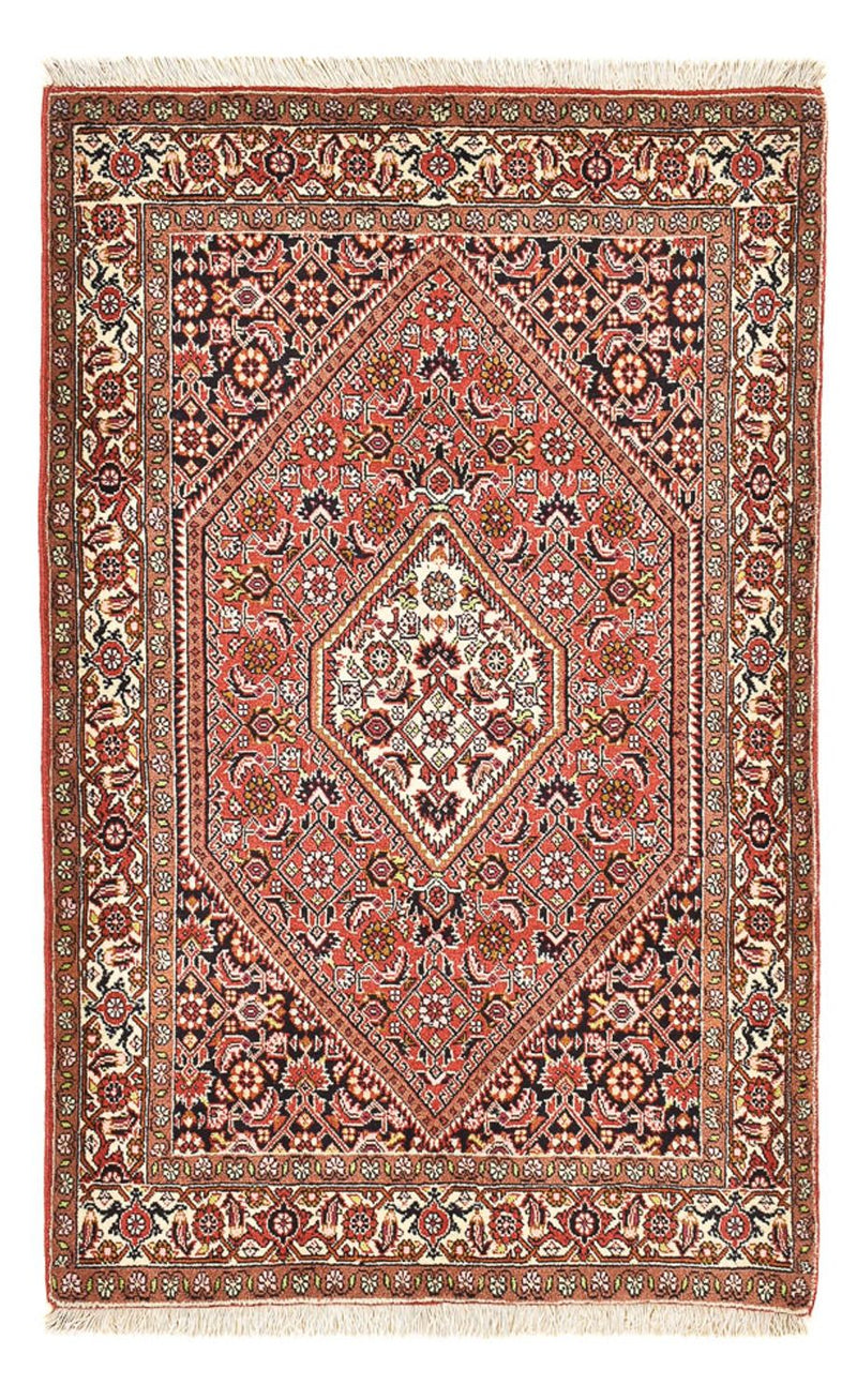 Perzisch tapijt - Bijar - 130 x 82 cm - licht rood