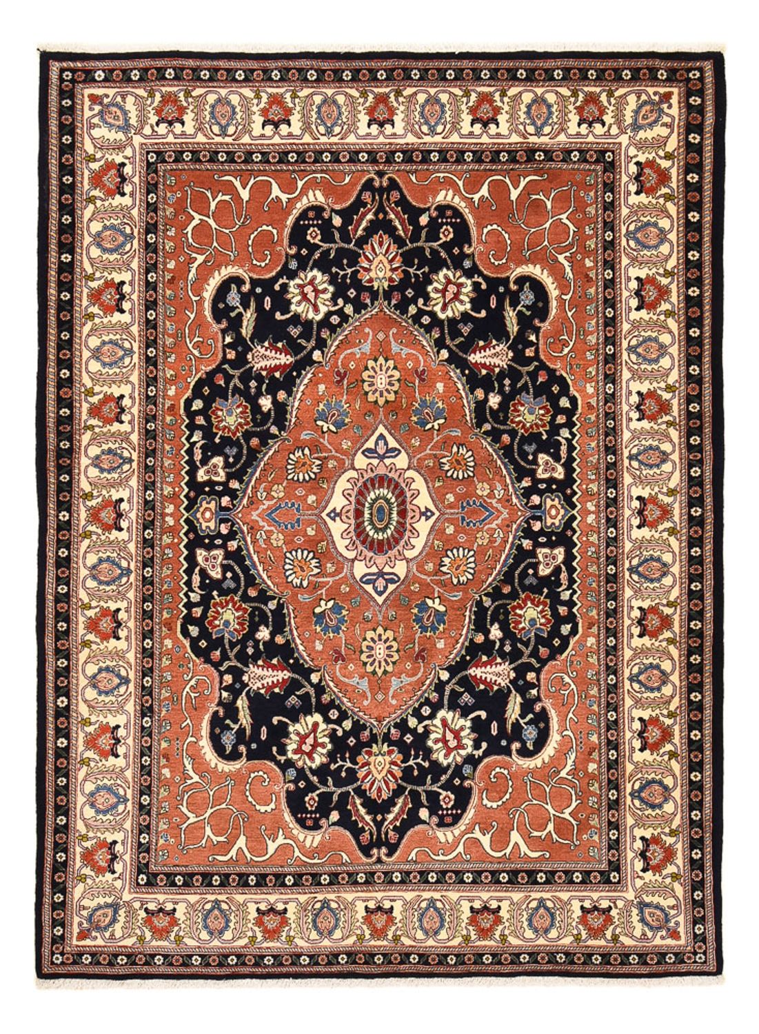 Gabbeh Tapijt - Kashkuli Perzisch - 240 x 178 cm - donkerblauw