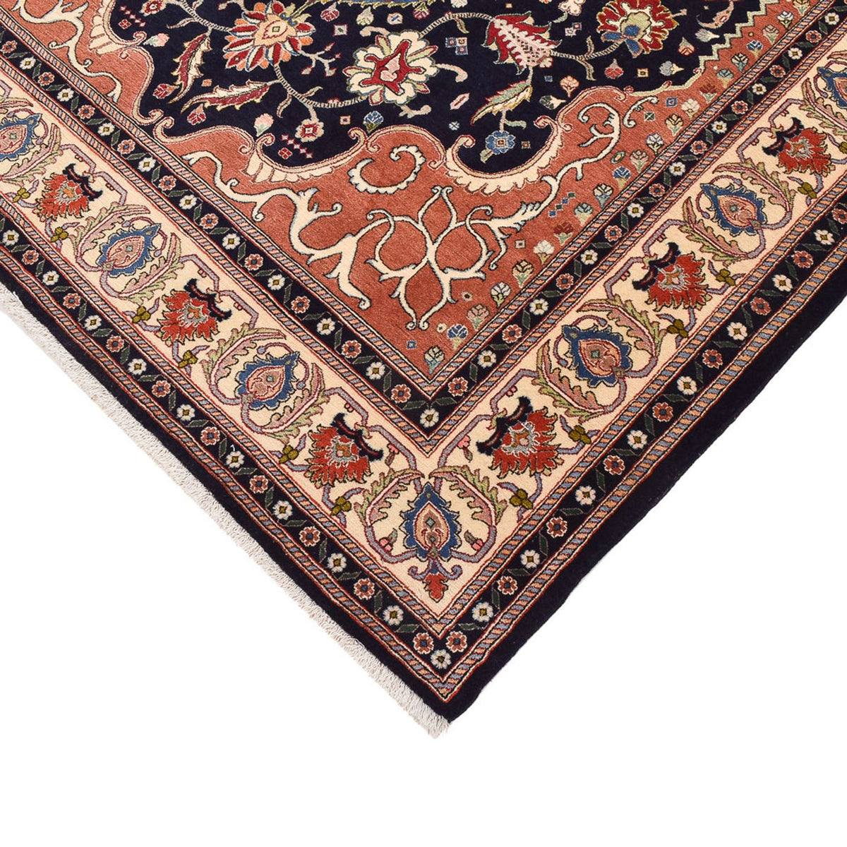 Gabbeh Tapijt - Kashkuli Perzisch - 240 x 178 cm - donkerblauw