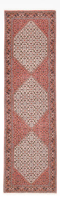 Loper Perzisch tapijt - Bijar - 297 x 85 cm - roest