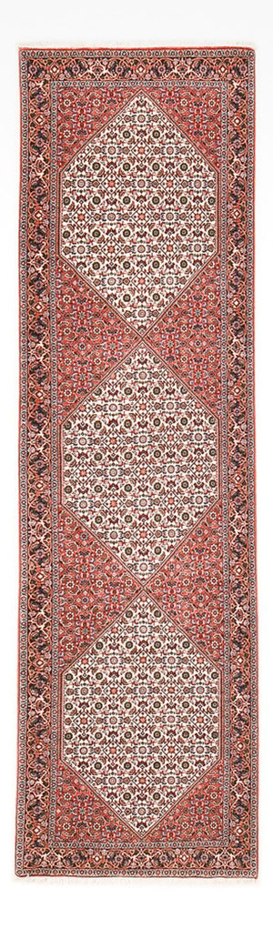 Loper Perzisch tapijt - Bijar - 297 x 85 cm - roest
