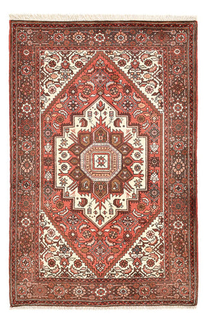 Perzisch tapijt - Bijar - 138 x 86 cm - licht rood