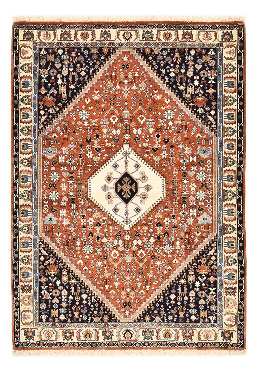 Gabbeh Tapijt - Kashkuli Perzisch - 162 x 116 cm - roest