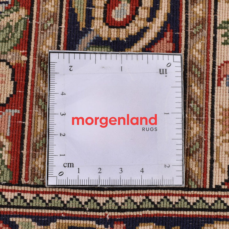 Loper Perzisch tapijt - Ghom - Koninklijk - 156 x 51 cm - licht beige