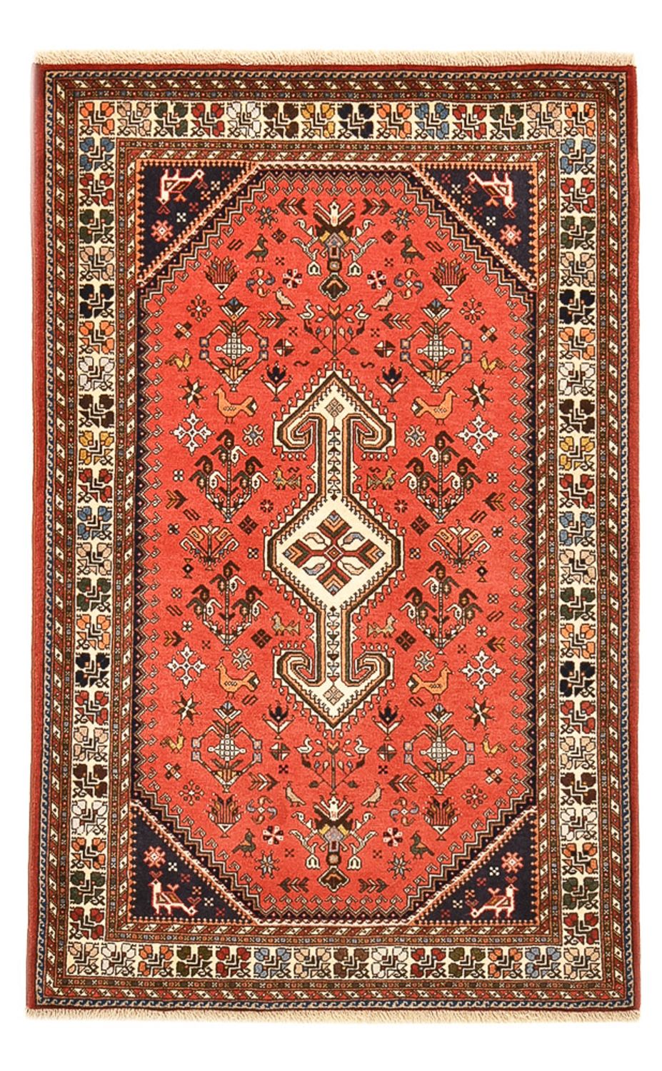 Perzisch Tapijt - Nomadisch - 150 x 100 cm - rood