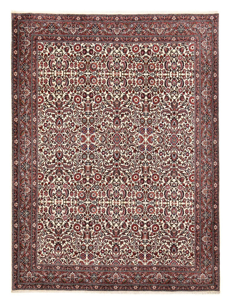 Perzisch tapijt - Bijar - 400 x 302 cm - bordeauxrood