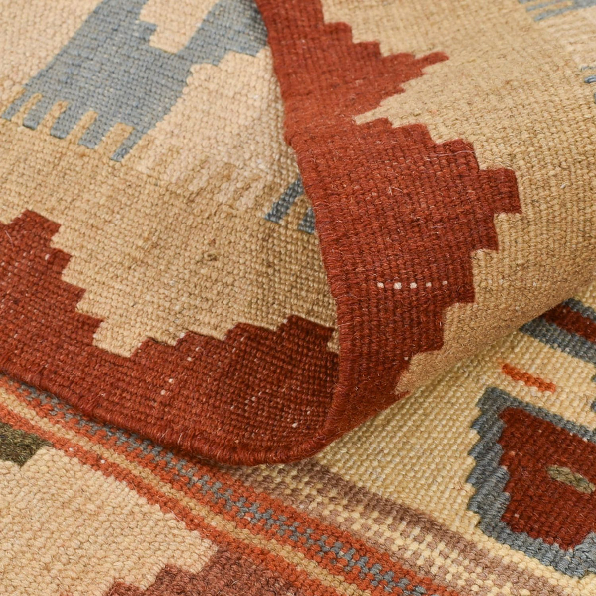 Kelim tapijt - Oosters - 147 x 110 cm - veelkleurig