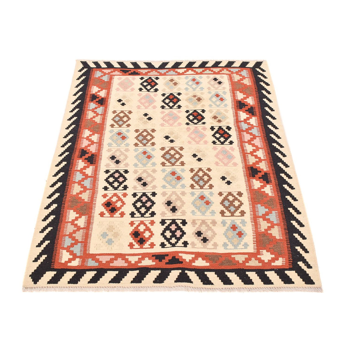 Kelim tapijt - Oosters - 150 x 105 cm - beige