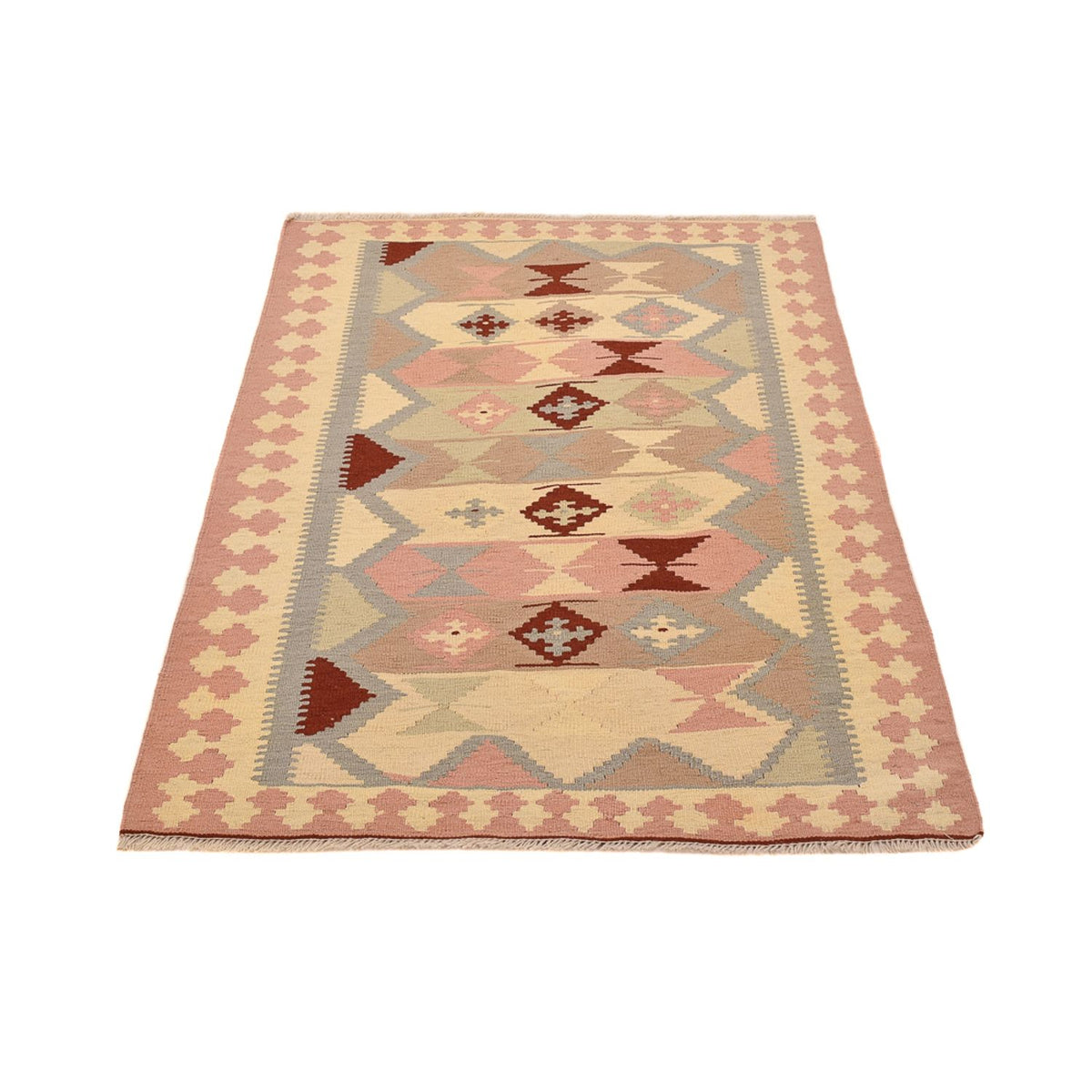 Kelim tapijt - Oosters - 150 x 105 cm - beige