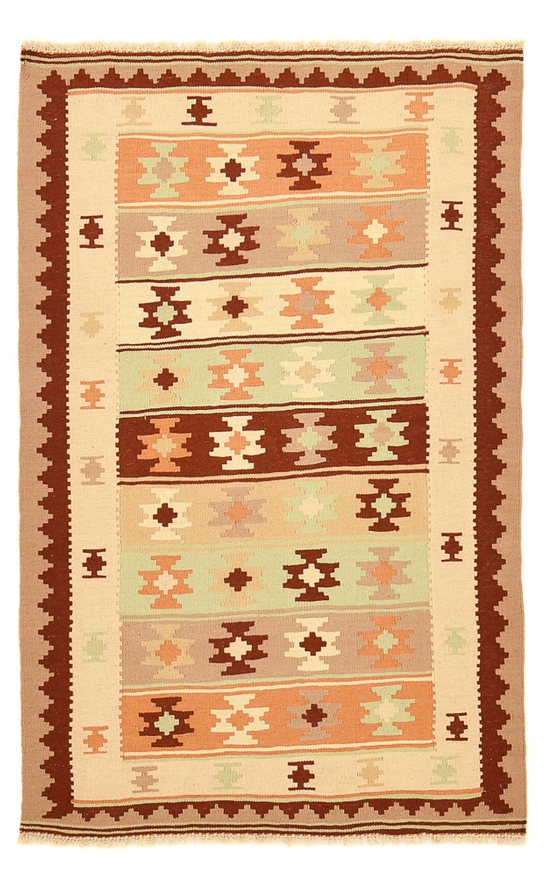 Kelim tapijt - Oosters - 147 x 96 cm - beige