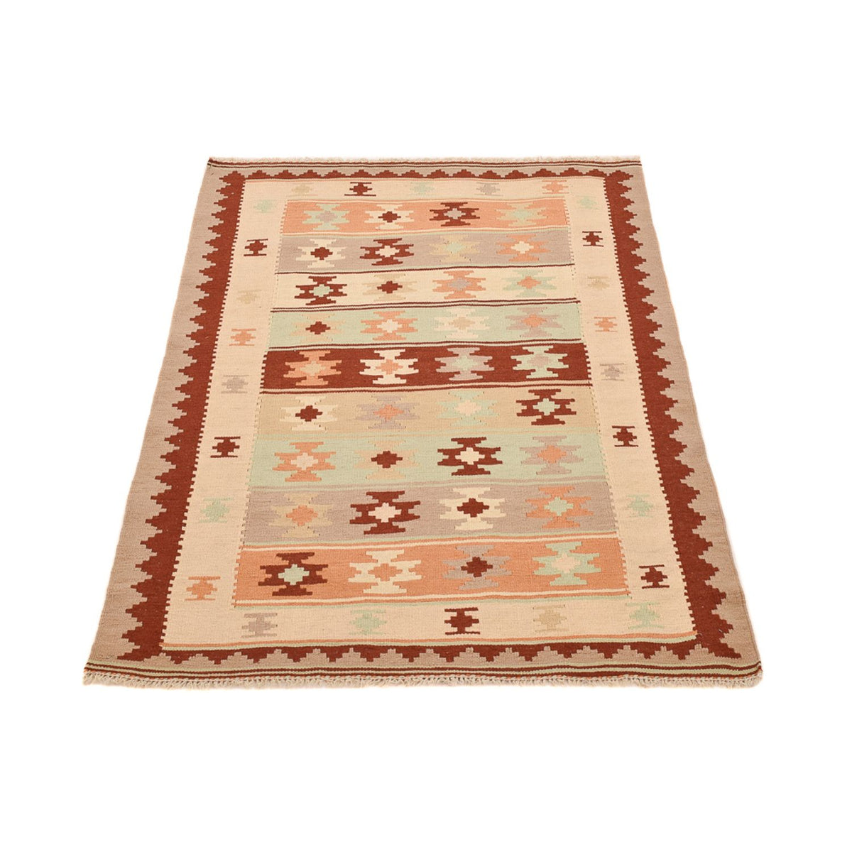 Kelim tapijt - Oosters - 147 x 96 cm - beige