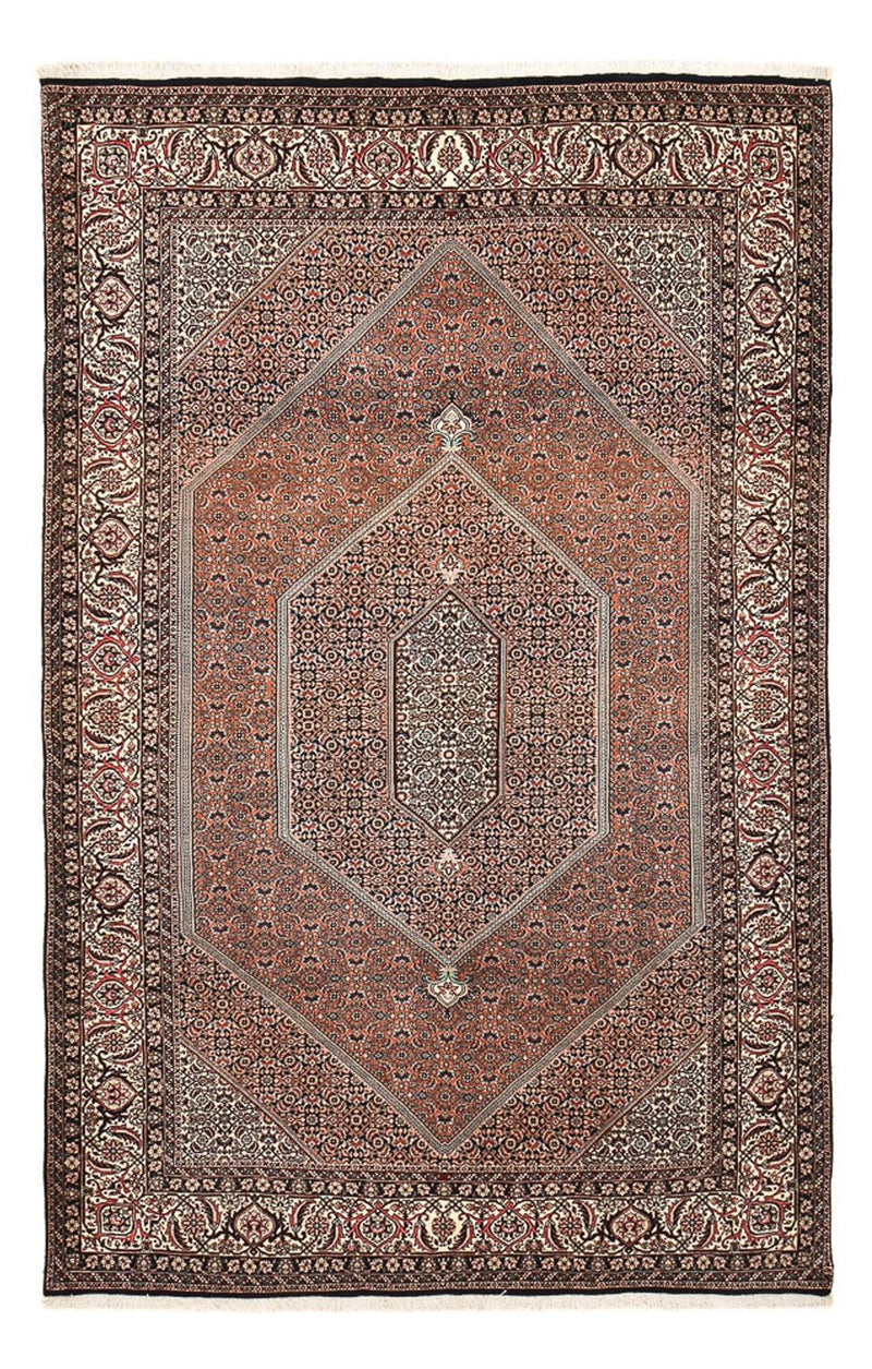 Perzisch tapijt - Bijar - 300 x 198 cm - roest