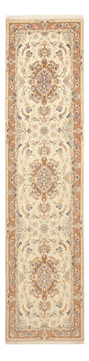 Loper Perzisch tapijt - Tabriz - Royal - 370 x 87 cm - beige