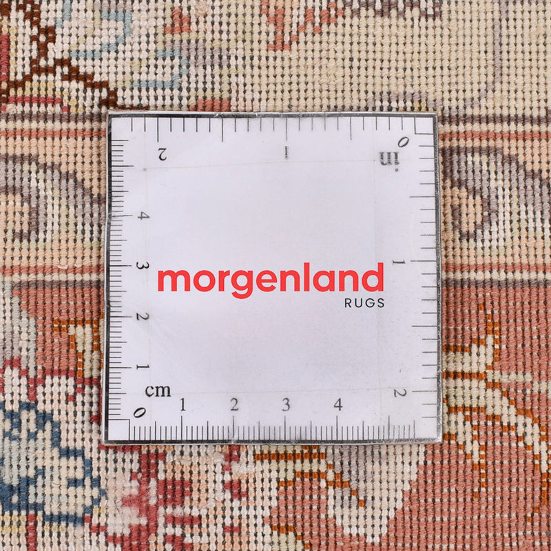 Loper Perzisch tapijt - Tabriz - Royal - 370 x 87 cm - beige