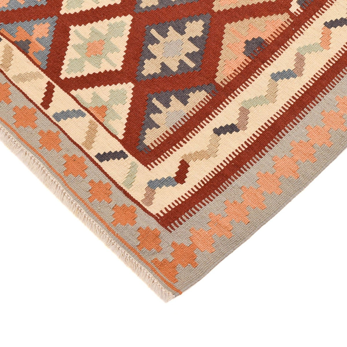 Kelim tapijt - Oosters - 140 x 100 cm - veelkleurig