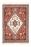 Gabbeh Tapijt - Kashkuli Perzisch - 60 x 35 cm - rood
