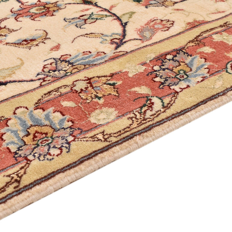 Loper Perzisch tapijt - Tabriz - Premium - 205 x 81 cm - beige
