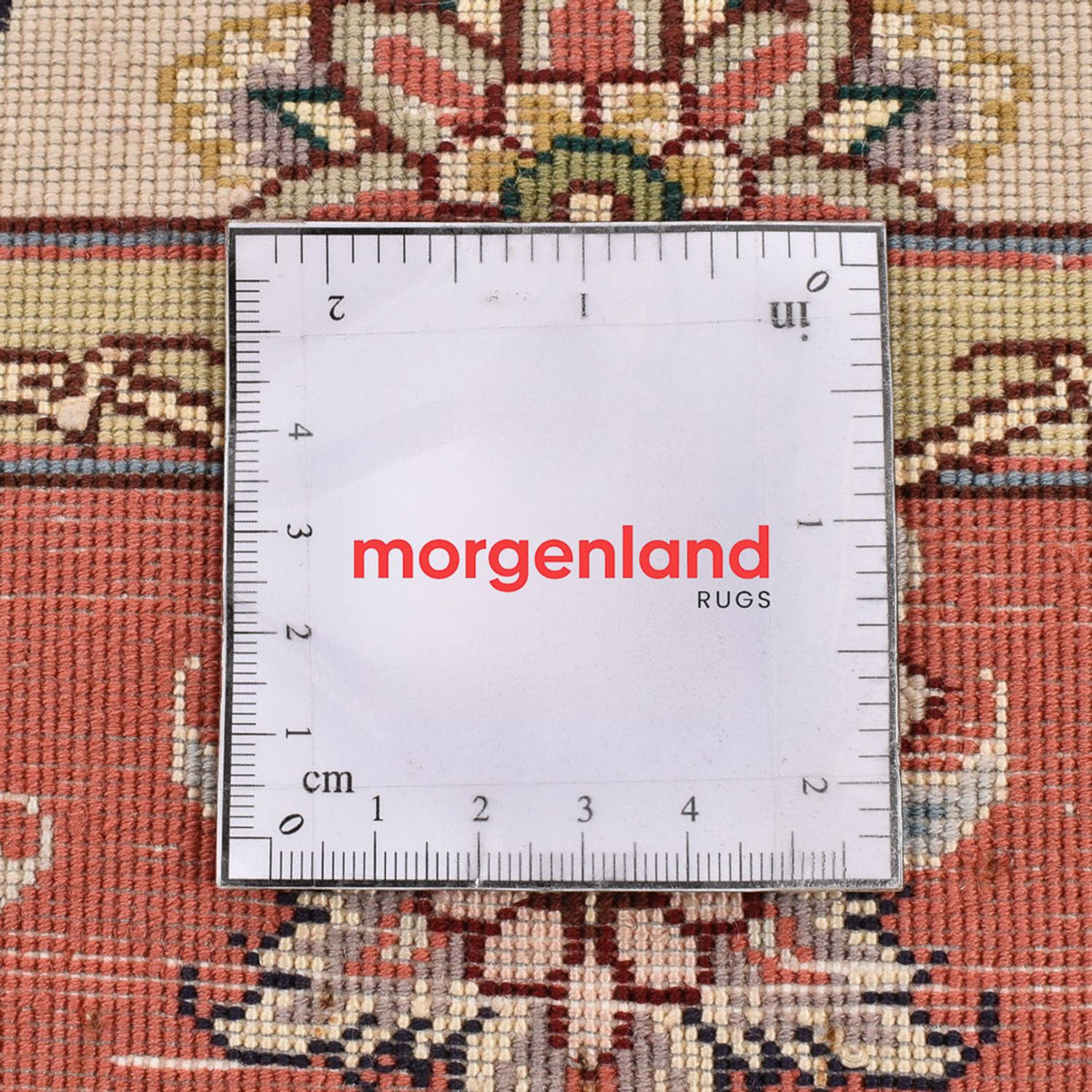 Loper Perzisch tapijt - Tabriz - Premium - 205 x 81 cm - beige