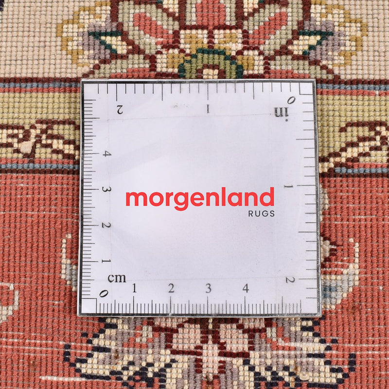 Loper Perzisch tapijt - Tabriz - Premium - 205 x 81 cm - beige