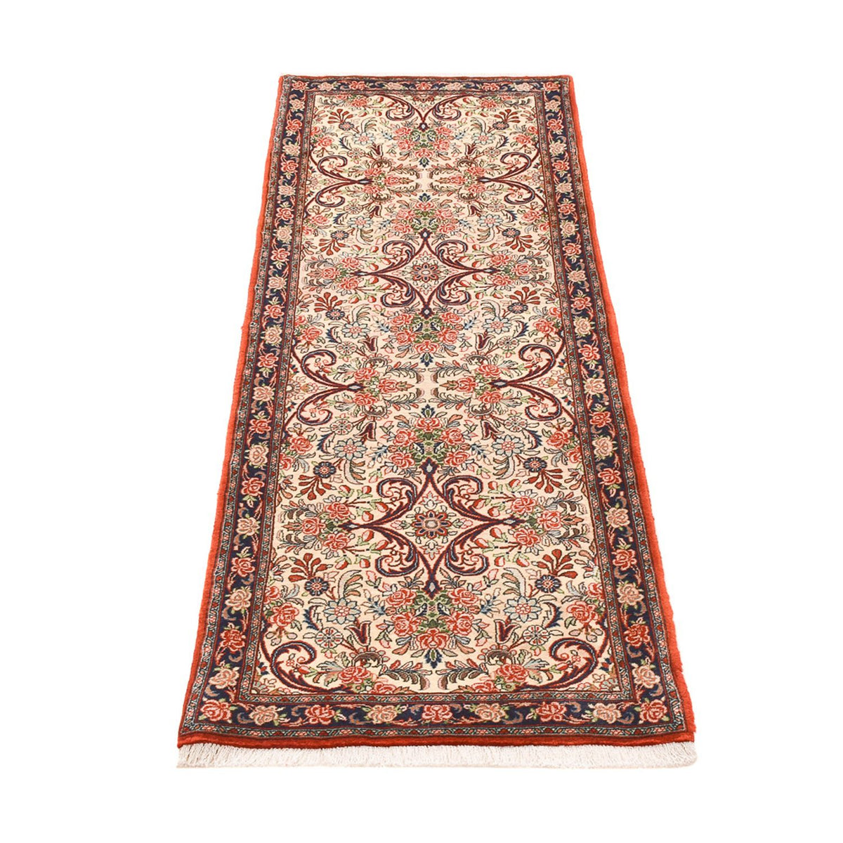 Loper Perzisch tapijt - Bijar - 193 x 72 cm - beige