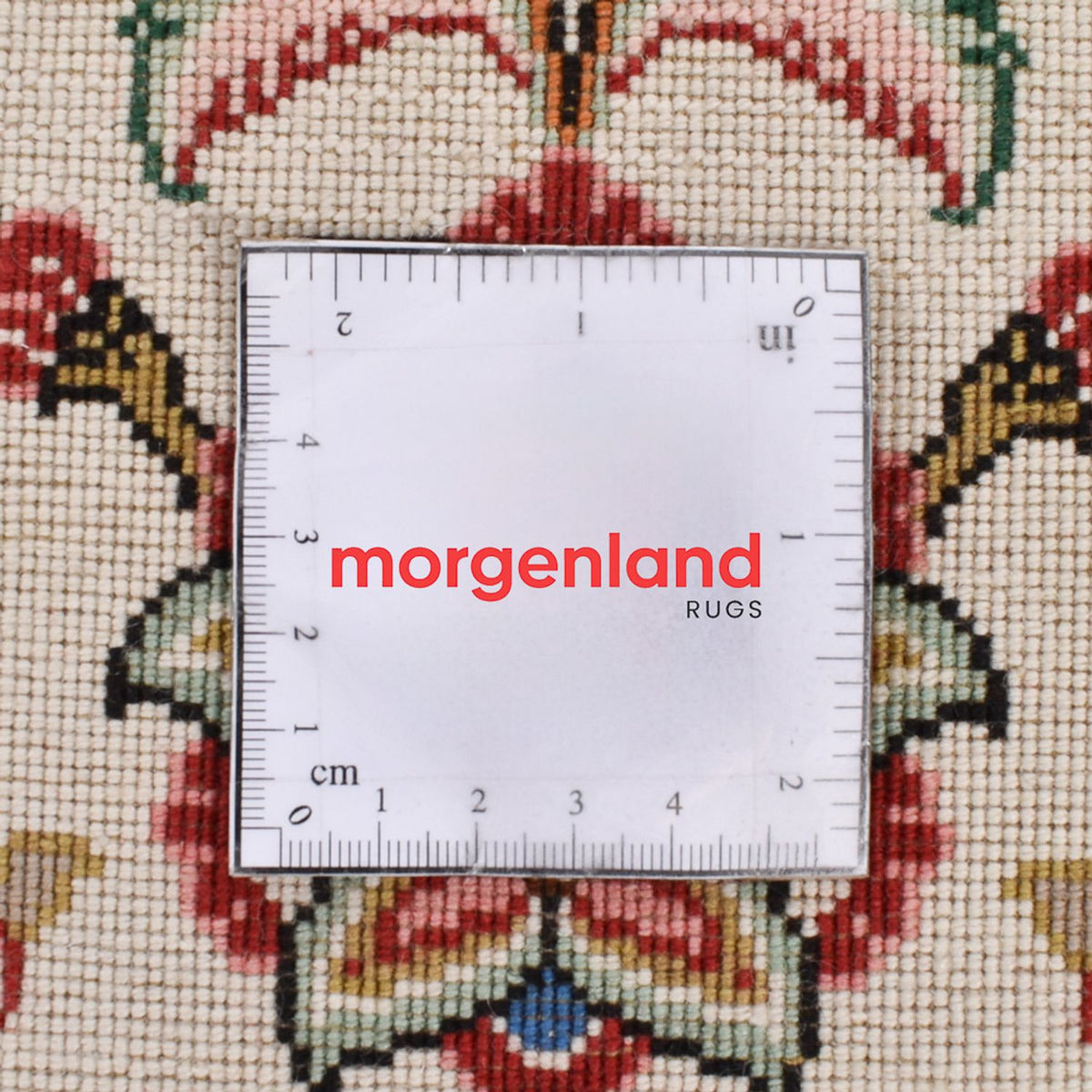 Loper Perzisch tapijt - Tabriz - Royal - 301 x 68 cm - beige