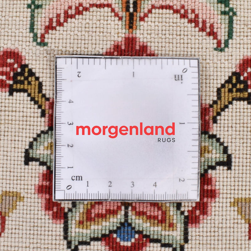 Loper Perzisch tapijt - Tabriz - Royal - 301 x 68 cm - beige