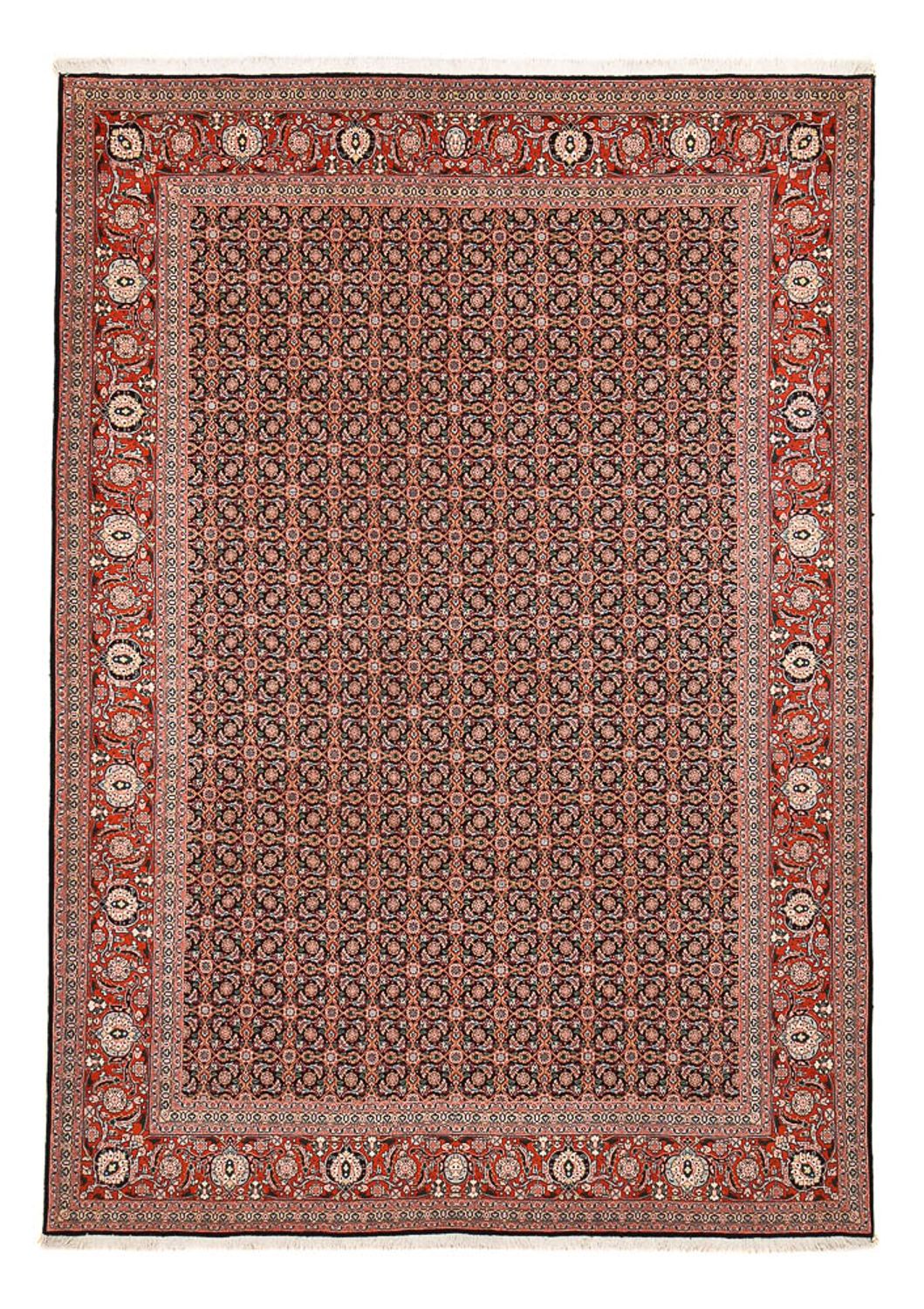 Perzisch tapijt - Tabriz - Royal - 348 x 247 cm - roest