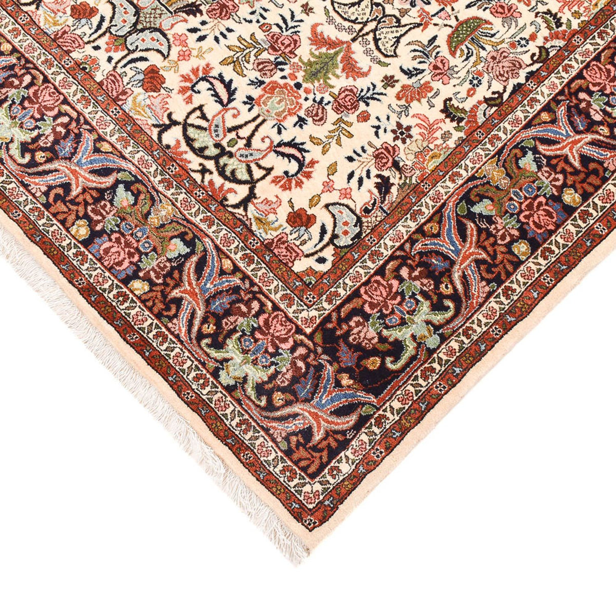 Perzisch tapijt - Bijar - 227 x 141 cm - donker beige
