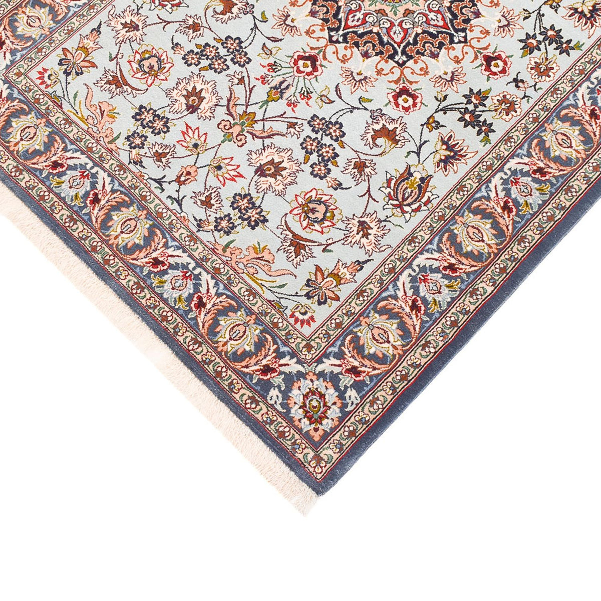 Loper Perzisch tapijt - Isfahan - Premium - 313 x 83 cm - roest