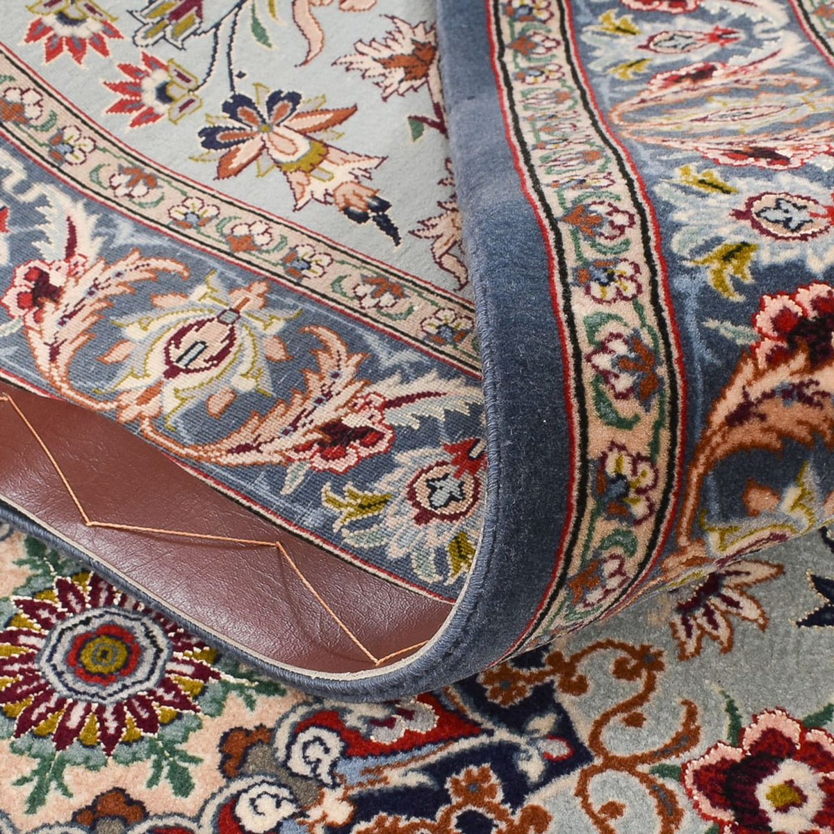 Loper Perzisch tapijt - Isfahan - Premium - 313 x 83 cm - roest