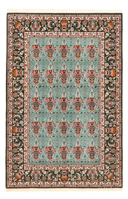 Perzisch tapijt - Isfahan - Premium - 193 x 130 cm - turkoois