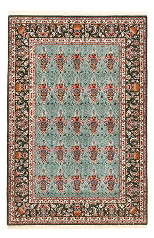 Perzisch tapijt - Isfahan - Premium - 193 x 130 cm - turkoois